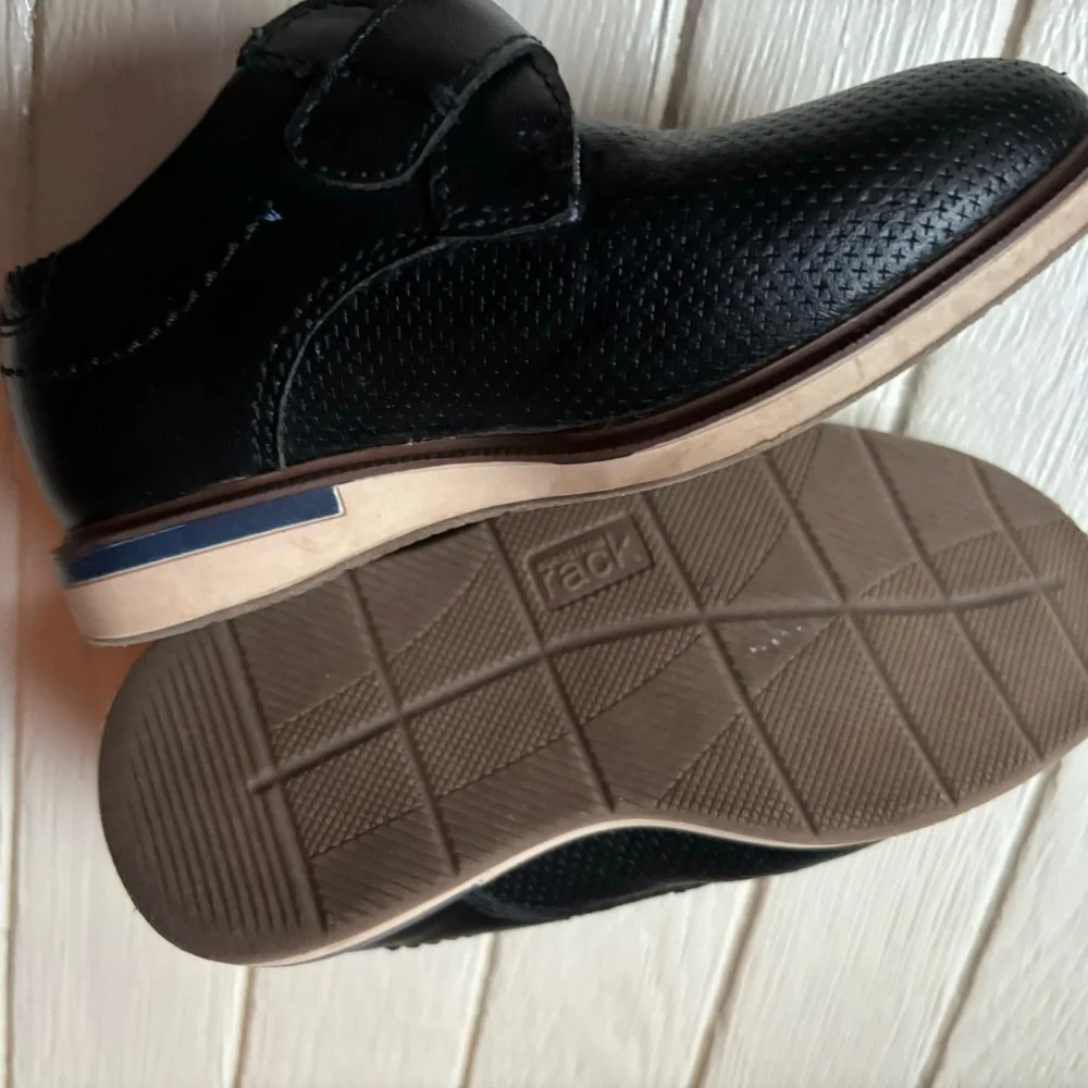 Toddler Boys DORIAN DRESS SHOE IN BLACK Size 8